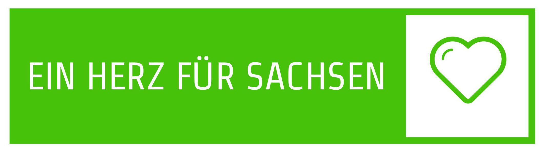 Ein Herz für Sachsen Logo